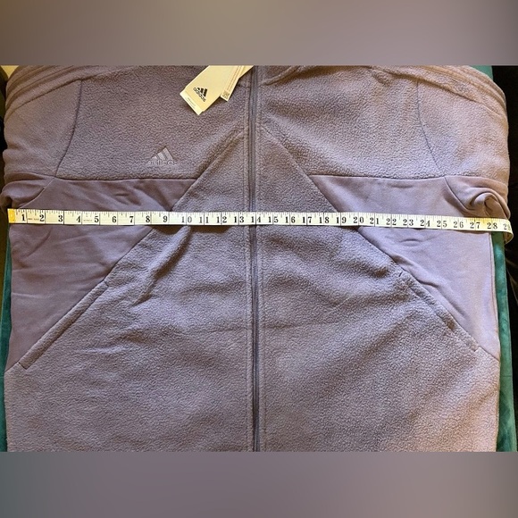 Adidas Men's Tiro Track Jacket Winterized 2XL Tall Shadow Violet Purple - Picture 7 of 8